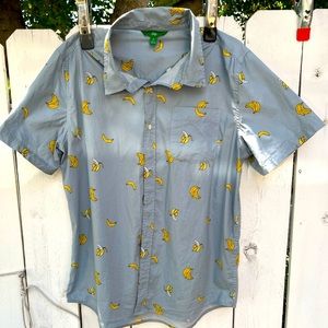 Hawaiian banana shirt